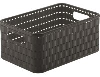 ROTHO Korb COUNTRY A6+ anthr. 4L, 23,7x15,8x10,8cm