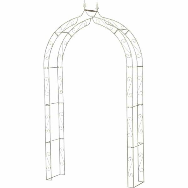 SIENA GARDEN Rosenbogen, Metall feuerverzinkt 140 x 40 x 252 cm