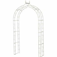 SIENA GARDEN Rosenbogen, Metall feuerverzinkt 140 x 40 x...