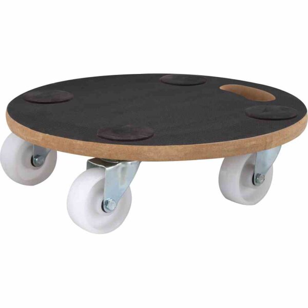SIENA GARDEN Transportroller, Ø 38 cm, braun Tragkraft: 200 kg
