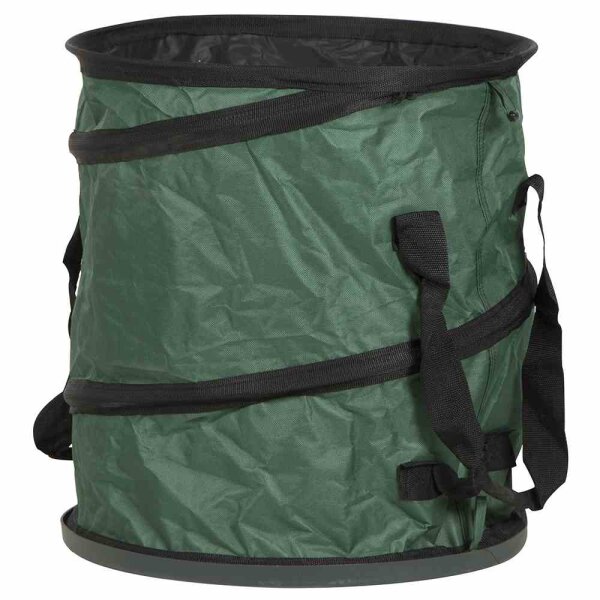 SIENA GARDEN Pop-Up Gartensack 100 Liter Polyester zusammenlegbar  4 Griffe grün