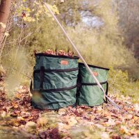 SIENA GARDEN Pop-Up Gartensack 100 Liter Polyester zusammenlegbar  4 Griffe grün