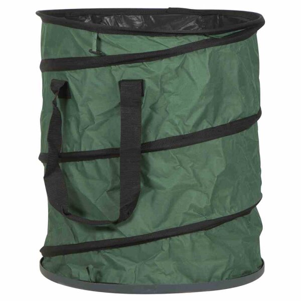 SIENA GARDEN Pop-Up Gartensack 175 Liter Polyester zusammenlegbar 4 Griffe grün