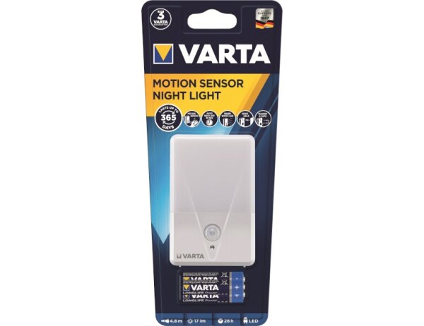 VARTA Nachtlicht          >Bl1< ws m.Lichtsen ws m.LM
