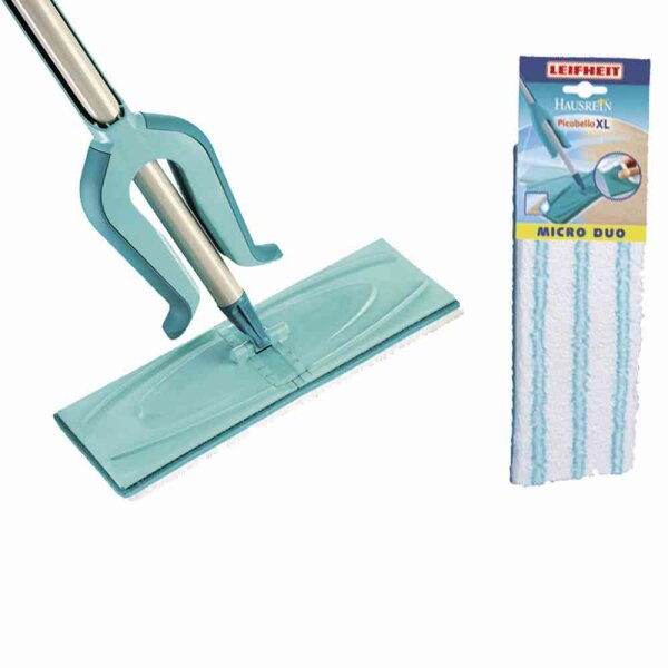 LEIFHEIT Bodenwischer Wischer Picobello Micro Duo, Wischbreite 33 cm
