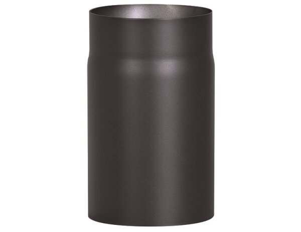 FIREFIX Ofenrohr 250mm,Ø150mm,sw Wandstärke 2 mm, schwarz