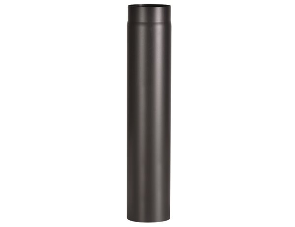 FIREFIX Ofenrohr 750mm,Ø150mm,sw Wandstärke 2 mm, schwarz