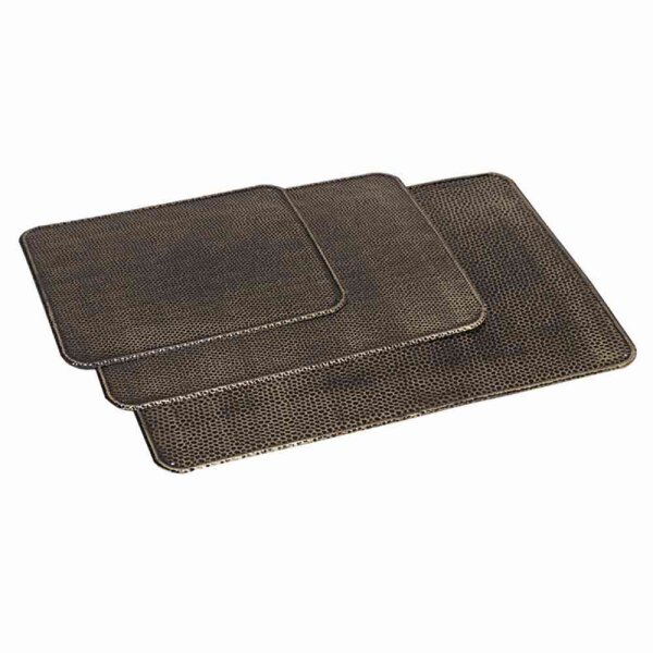 TURK 75566 Ofenbodenblech altmessing 50 x 60 cm