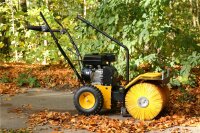 TEXAS Kehrmaschine Benzin mit Schneeschild Schneefräse Handy Sweep 650TG 212ccm