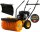 TEXAS Kehrmaschine Benzin mit Schneeschild Schneefräse Handy Sweep 650TG 212ccm