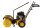 TEXAS Kehrmaschine Benzin mit Schneeschild Schneefräse Handy Sweep 650TG 212ccm