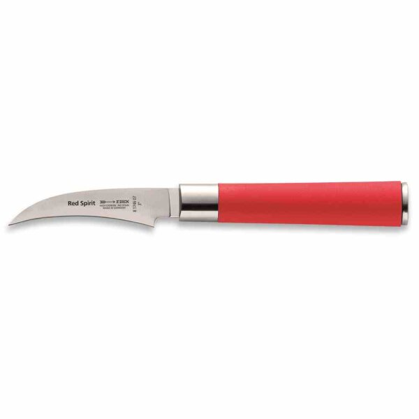 DICK Red Spirit Tourniermesser, Schälmesser, Küchenmesser, 7 cm Klinge