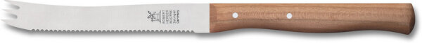 WINDMÜHLENMESSER Tomaten- und Käsemesser Gabelspitz rostfrei, Kirsche 111 mm