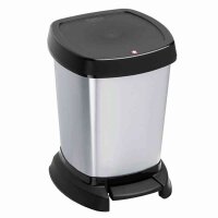 ROTHO Kosmetikeimer Paso 6 l schwarz/silbermetallic 23,4...