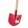 IDEAL 04010502 Frankf. Schaufel m. Stiel 130cm, Gr.5, rot, RB1/5