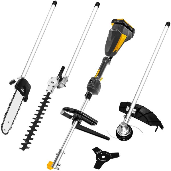 TEXAS BMX2020 Akku Gartenpflegeset 4-in-1 Heckenschere Trimmer 20V ohne Akku