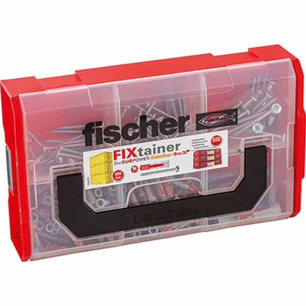 FISCHER 535970 FIXtainer - DUOPOWER Elektriker (300 Teile)