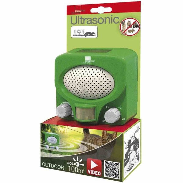 SWISSINNO US Tiervertreiber Outdoor Solar