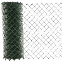 REWWER-T.D Maschendrahtzaun 40x2,8x800 25m PVC grün...
