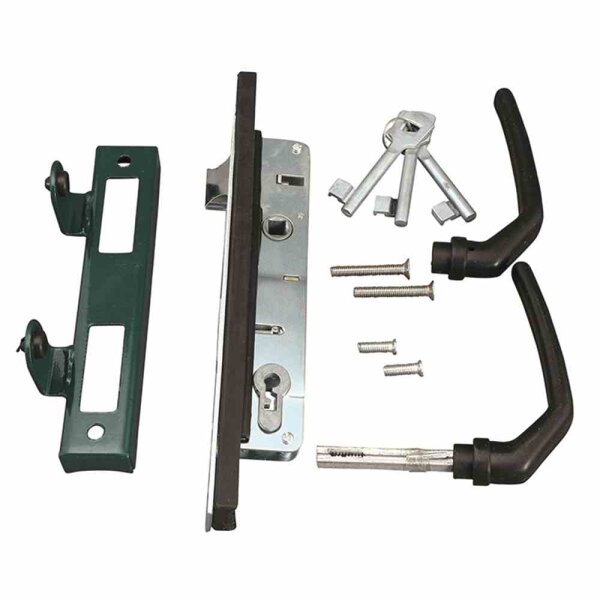 REWWER-TEC 963422 Drückergarnitur + Schloß
