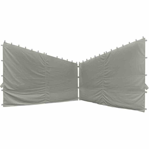 SIENA GARDEN Seitenteile zu Pavillon Berlino 3x3 m, grau, 2er Set
