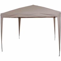 SIENA GARDEN Starter Pavillon 300x300 cm, taupe