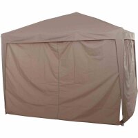 SIENA GARDEN Starter Pavillon 300x300 cm, taupe