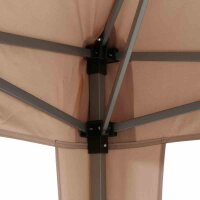 SIENA GARDEN Starter Pavillon 300x300 cm, taupe