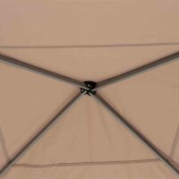 SIENA GARDEN Starter Pavillon 300x300 cm, taupe