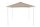 SIENA GARDEN Dach zu Phoenix Pavillon 180g/m² Polyester, taupe
