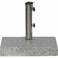 SIENA GARDEN 213345 Granitständer Balkon 25 kg, grau