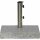 SIENA GARDEN 213345 Granitständer Balkon 25 kg, grau