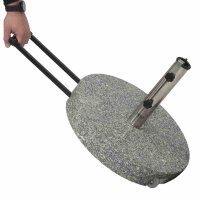 SIENA GARDEN 431522 Granitständer Trolley 40 kg