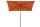 SIENA GARDEN City Schirm 140x210 terra Stahl ant/Polyester terra