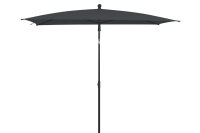 SIENA GARDEN City Schirm 140x210 grau Stahl ant/Polyester...