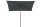 SIENA GARDEN City Schirm 140x210 grau Stahl ant/Polyester grau