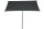 SIENA GARDEN City Schirm 140x210 grau Stahl ant/Polyester grau