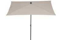 SIENA GARDEN City Schirm 140x210 natur Stahl anth/Polyester nat.