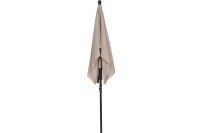 SIENA GARDEN City Schirm 140x210 natur Stahl anth/Polyester nat.