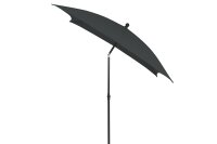 SIENA GARDEN City Schirm 180x180 grau Stahl ant/Polyester grau