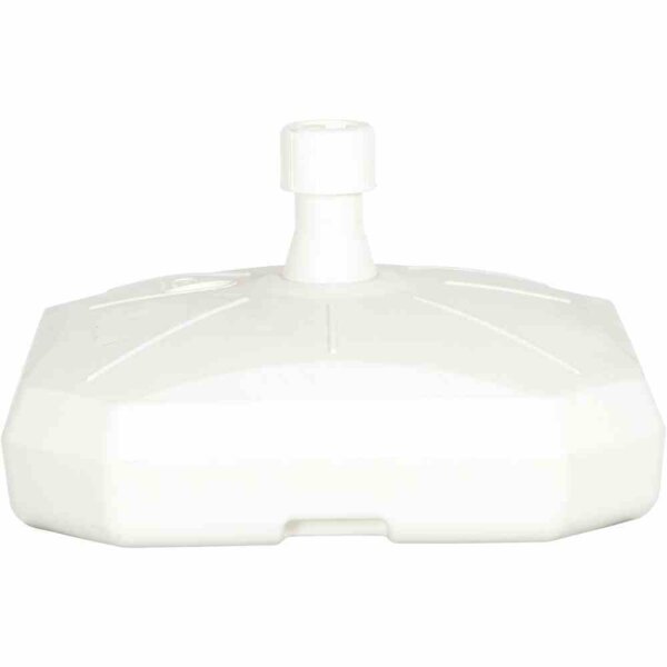 ENNE PLASTICA 60201 Schirmständer Garda 50 l, mit Rolle, weiß