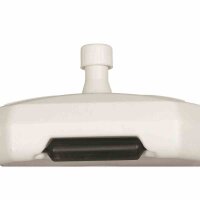 ENNE PLASTICA 60201 Schirmständer Garda 50 l, mit Rolle, weiß