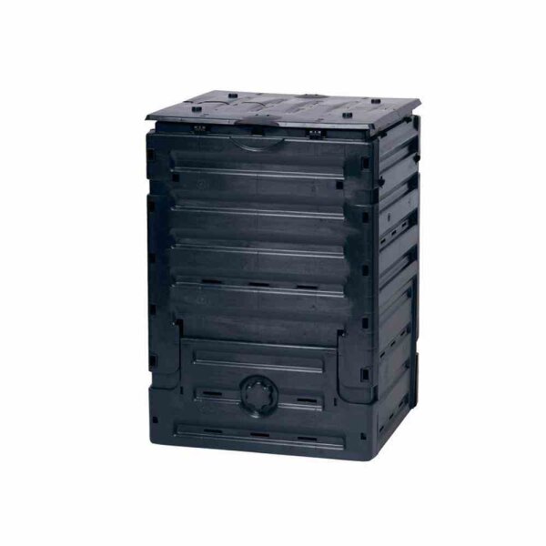 GARANTIA Komposter Eco-Master 450l schwarz Kompostieren, Kompost, Komposthaufen