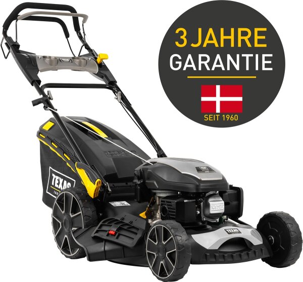 TEXAS Rasenmäher Benzin mit Antrieb Radantrieb 51cm Schnittbreite RAZOR 5120TR/W