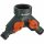GARDENA Zwei-Wege-Ventil 19mm(¾)-Hahn 33,3mm(1)-Gewinde