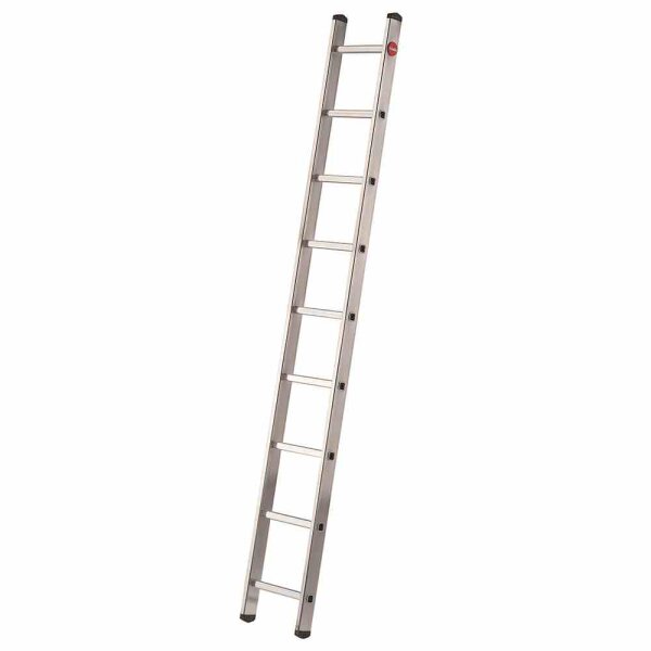 HAILO 7109-007 Anlegeleiter 9 Sprossen Aluminium