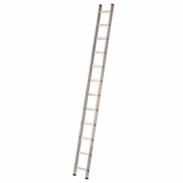HAILO 7112-007 Anlegeleiter 12 Sprossen Aluminium