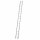 HAILO 7115-007 Anlegeleiter 15 Sprossen Aluminium