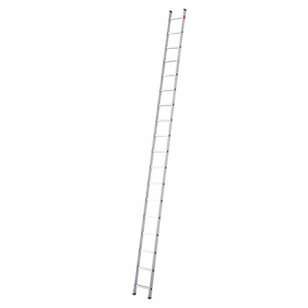 HAILO 7118-007 Anlegeleiter 18 Sprossen Aluminium