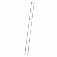 HAILO 7118-007 Anlegeleiter 18 Sprossen Aluminium